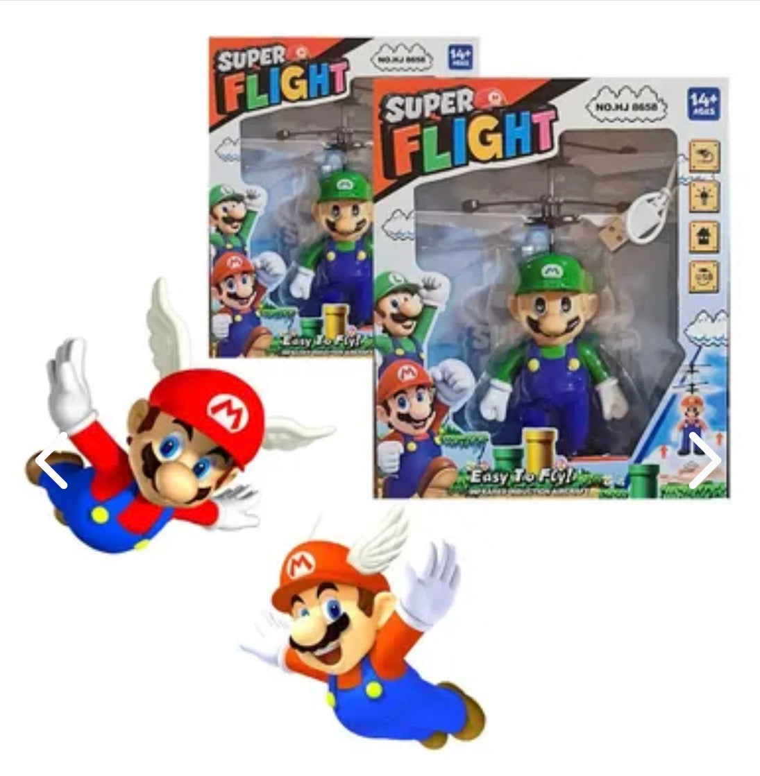 Dron Mario Con Luces